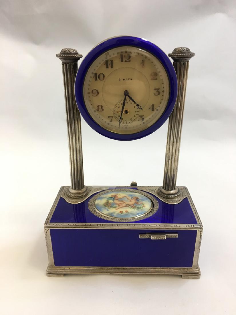 Singing Bird Box with Alarm Clock, Very Rare (1 of 8)