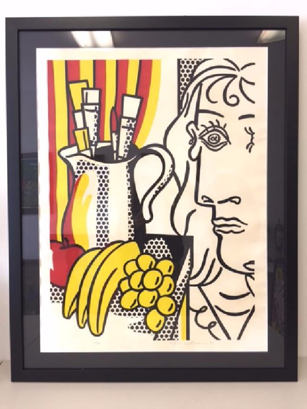 Roy Lichtenstein, Signed & Attributed Lithograph (1 of 4)