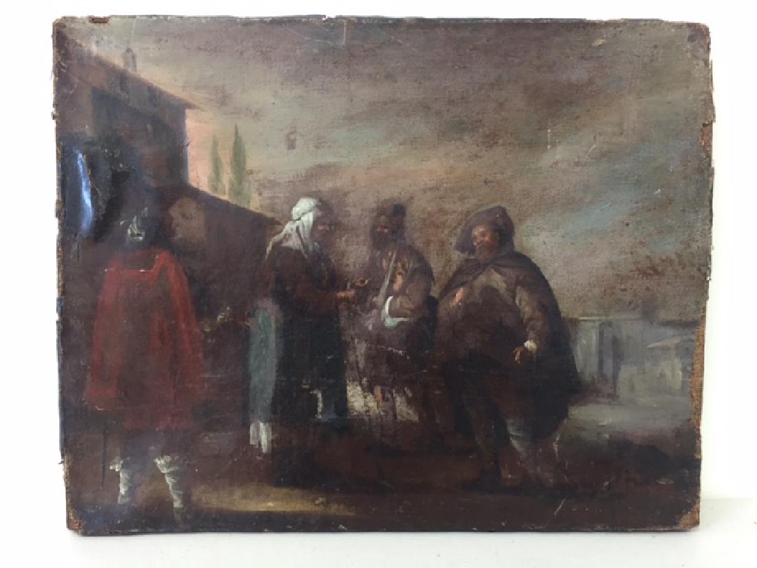 Old Master O/C Painting Unsigned (1 of 5)