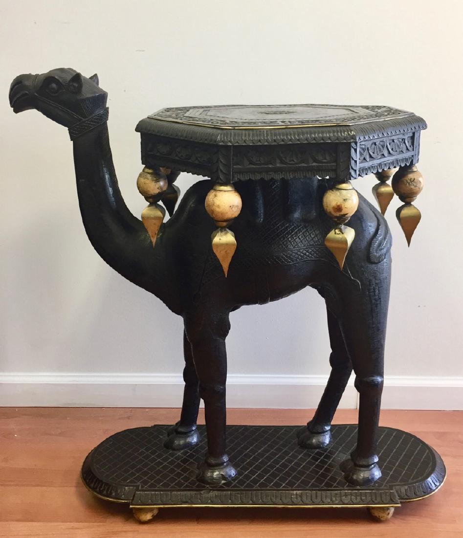 Rare 19th-C Middle Eastern Camel-Form Table (1 of 10)