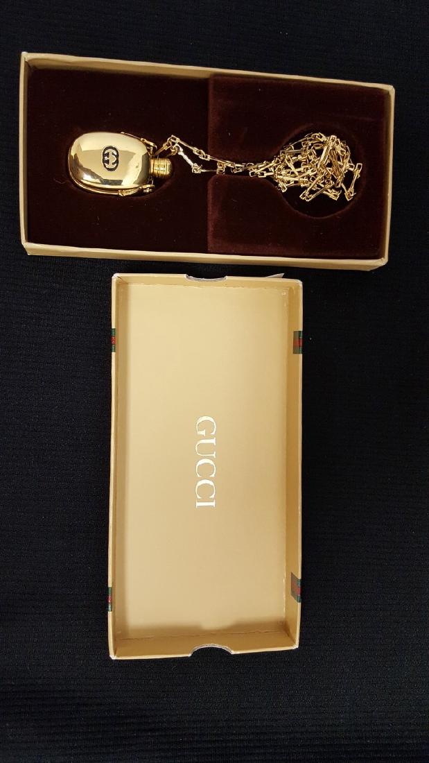 Gucci Italy Perfume Necklace in Original Box (1970's) (1 of 8)