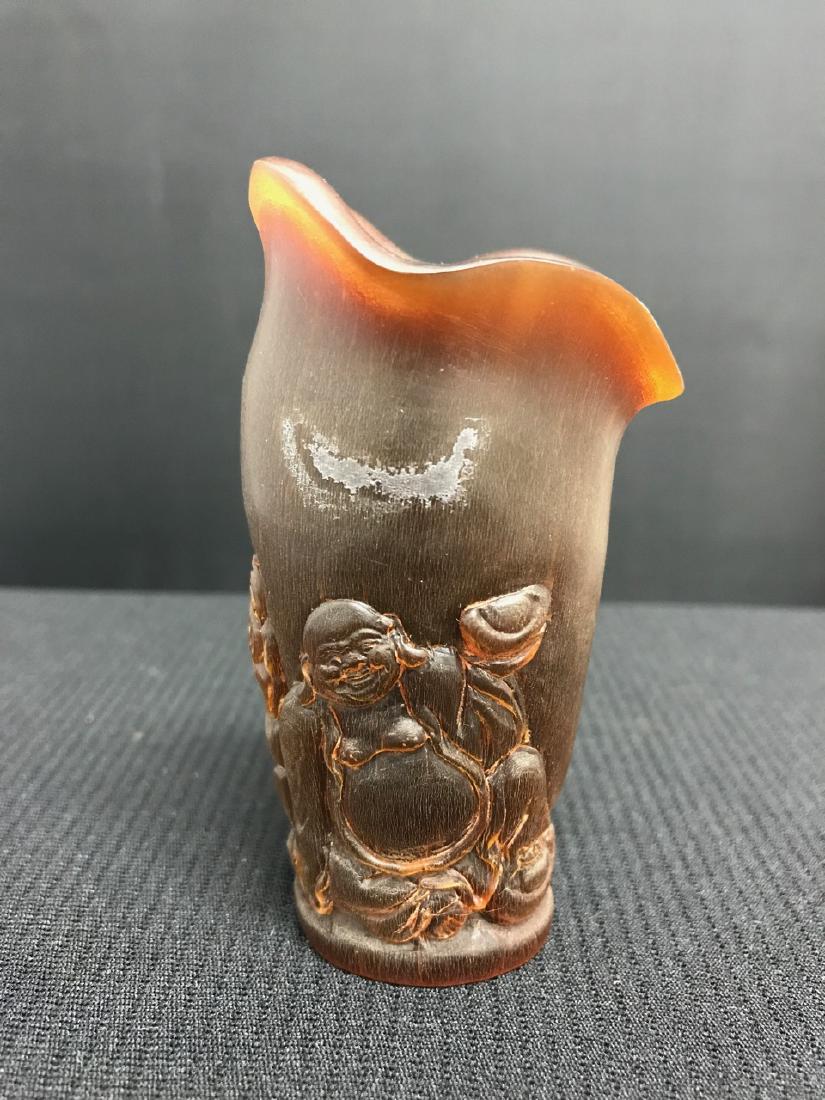 Old Chinese Horn Carving (1 of 3)