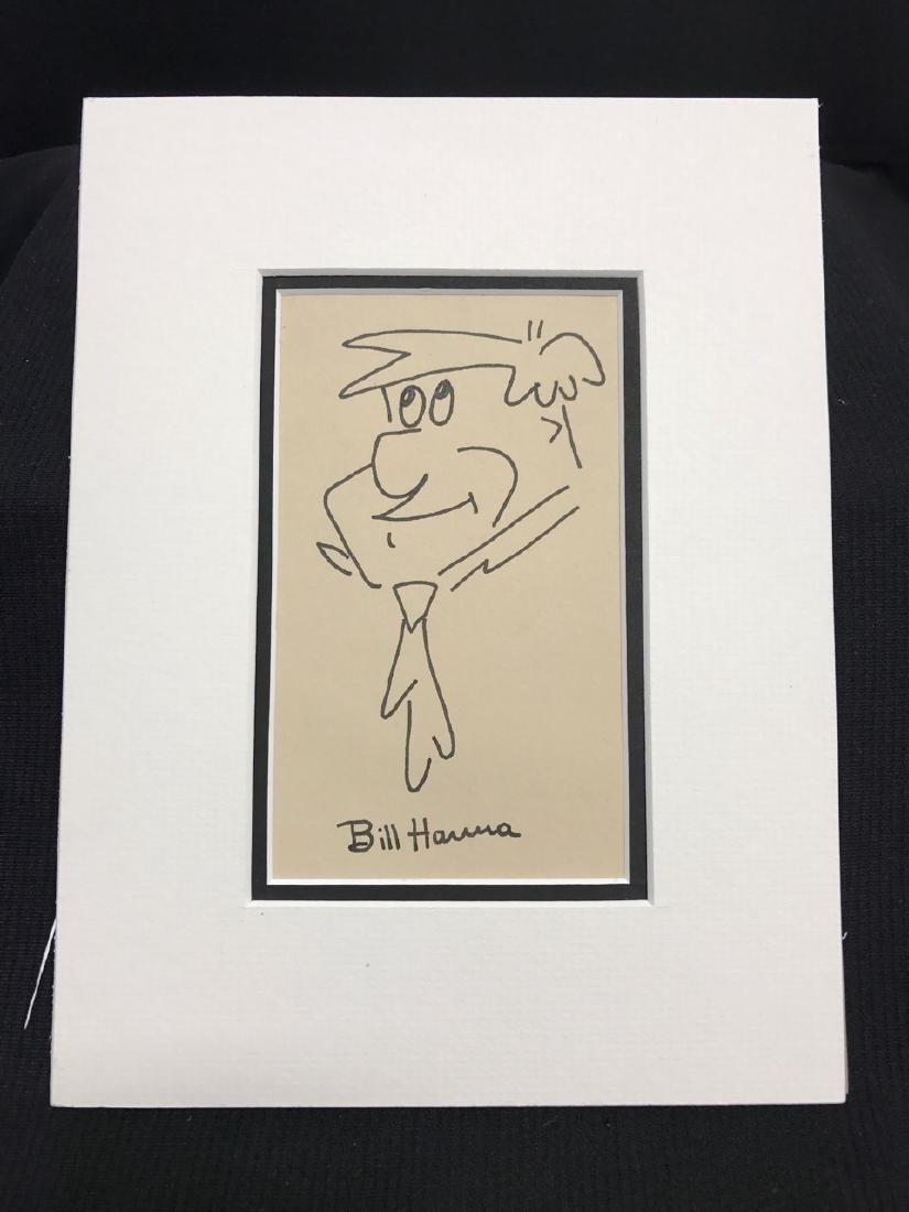 Bill Hanna Signed Drawing (1 of 3)