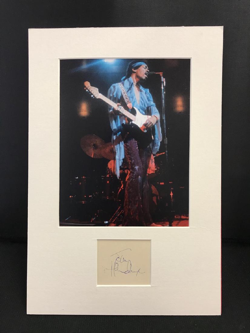 Jimi Hendrix Ballpoint Pen Signature (Attribution) (1 of 3)