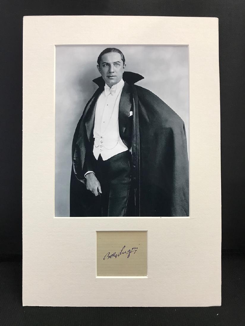 Bela Lugosi Ink Signature (Attribution) (1 of 3)