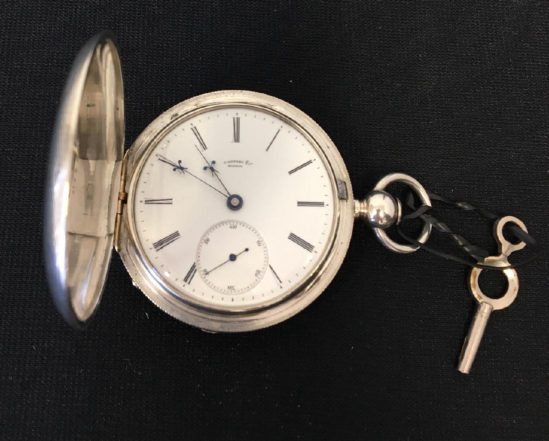 E. Howard & Co. Silver Pocketwatch (1 of 6)