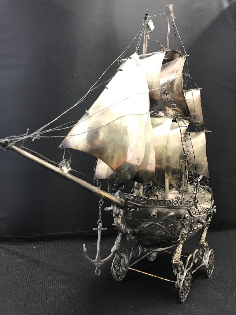 Large Silver Boat (1 of 8)