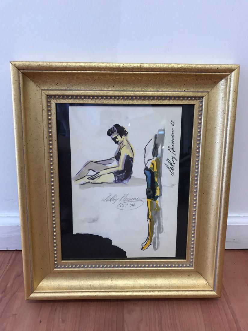 Leroy Neiman Signed Watercolor on Paper (1 of 5)
