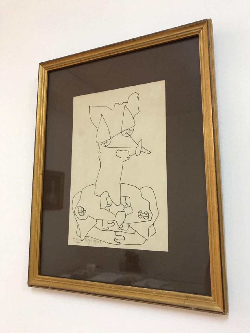 Charles Lapicque  (1898 - 1988) French Ink on Paper (1 of 4)