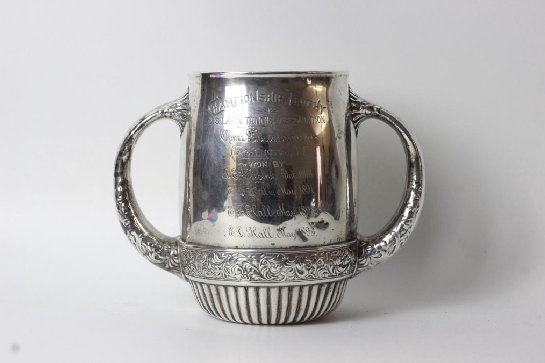 19th C Sterling Silver Tennis Trophy (1 of 10)