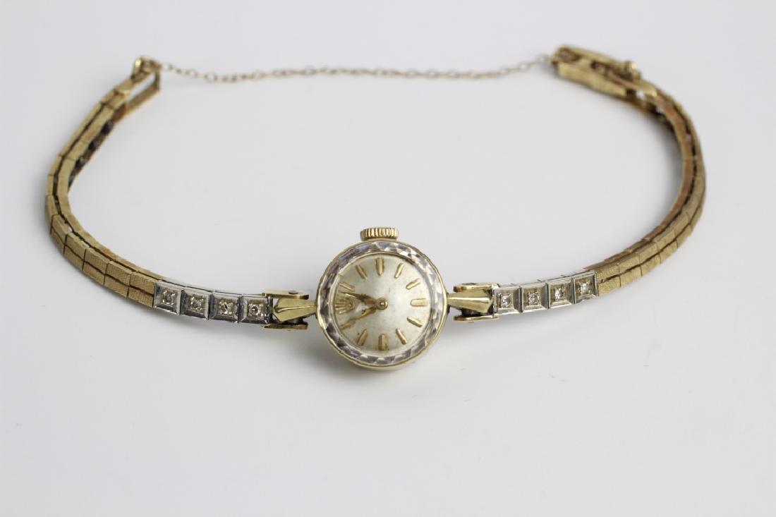 Rolex Old Gold And Diamond Ladies Watch (1 of 9)