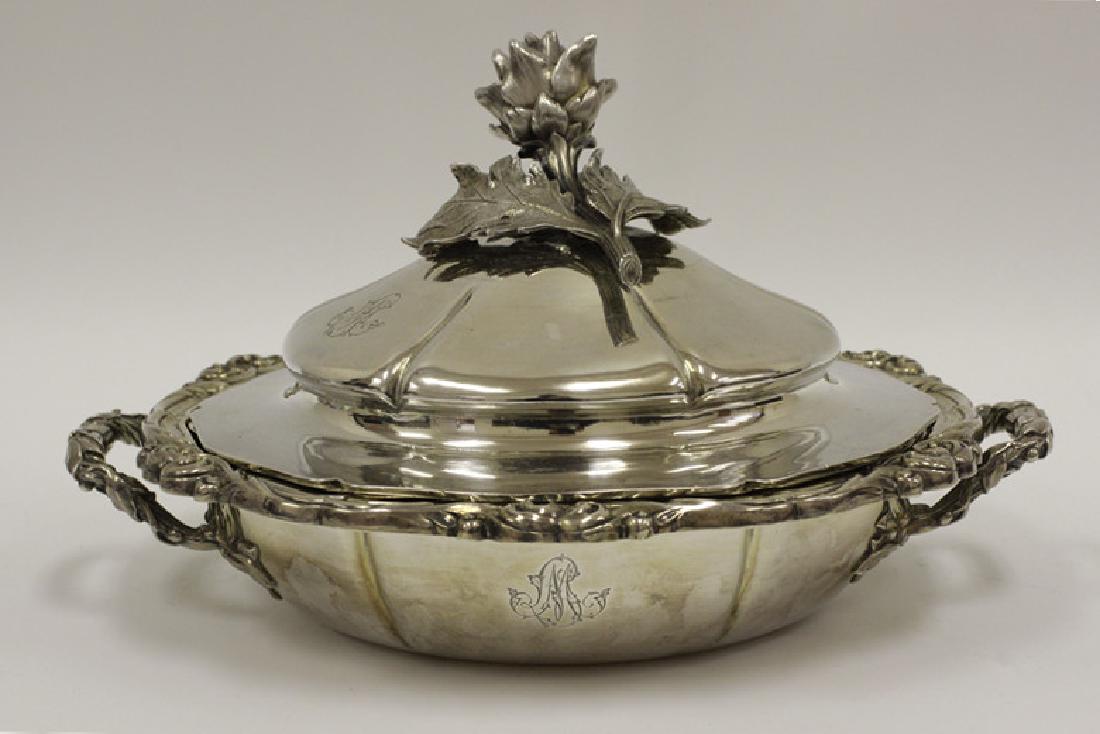 Important Sterling Silver French Legumier By Odiot (1 of 14)