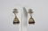 Pair Of 14k Gold & Diamond Chandelier Earrings