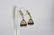 Pair Of 14k Gold & Diamond Chandelier Earrings - 2