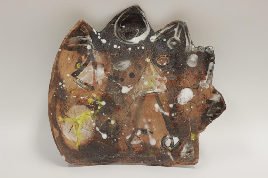 Ceramic Tray, Signed Miro (1 of 8)