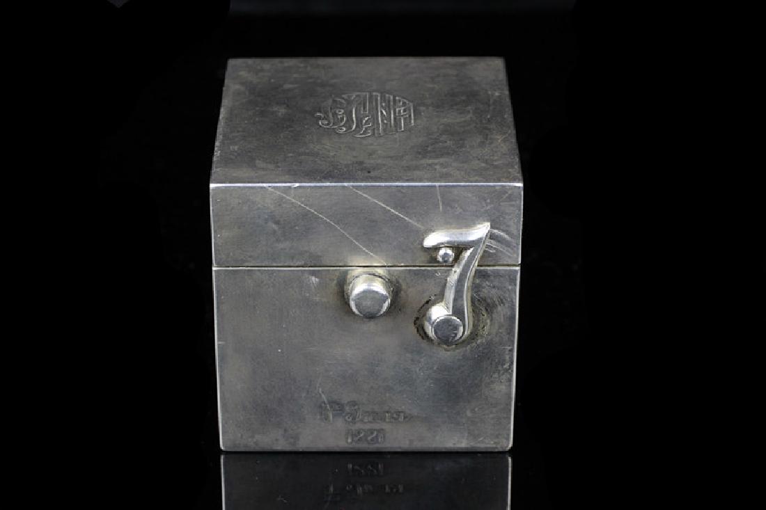 Rare19thc Russian Sterling Silver Heavy Inkwell (1 of 8)