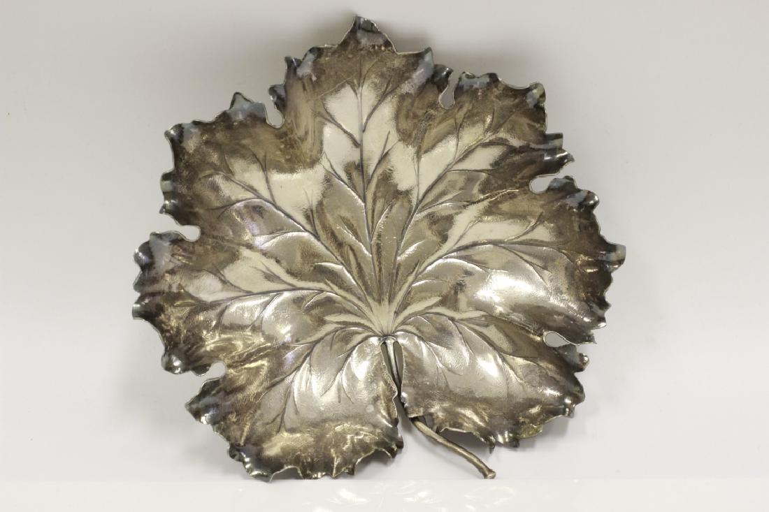 Buccelleti Sterling Silver Leaf Dish (1 of 7)