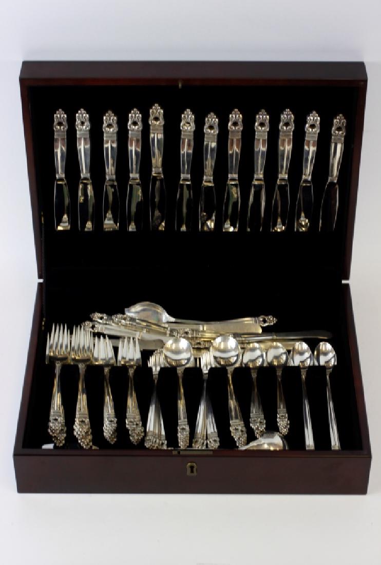 103 Piece Royal Danish Sterling Silver Flatware (1 of 16)