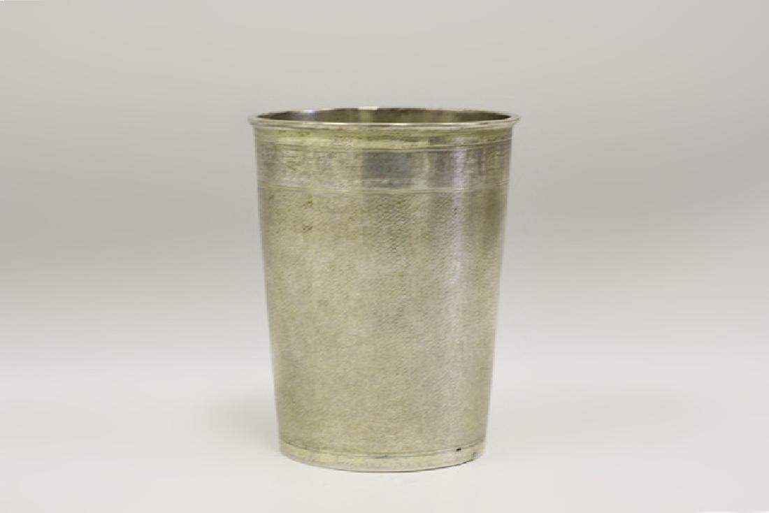 Early Nurenberg Sterling Silver Beaker Circa 1700 (1 of 7)