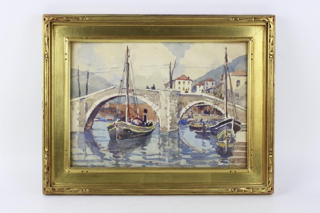 Julius Delbos Watercolor (1 of 6)