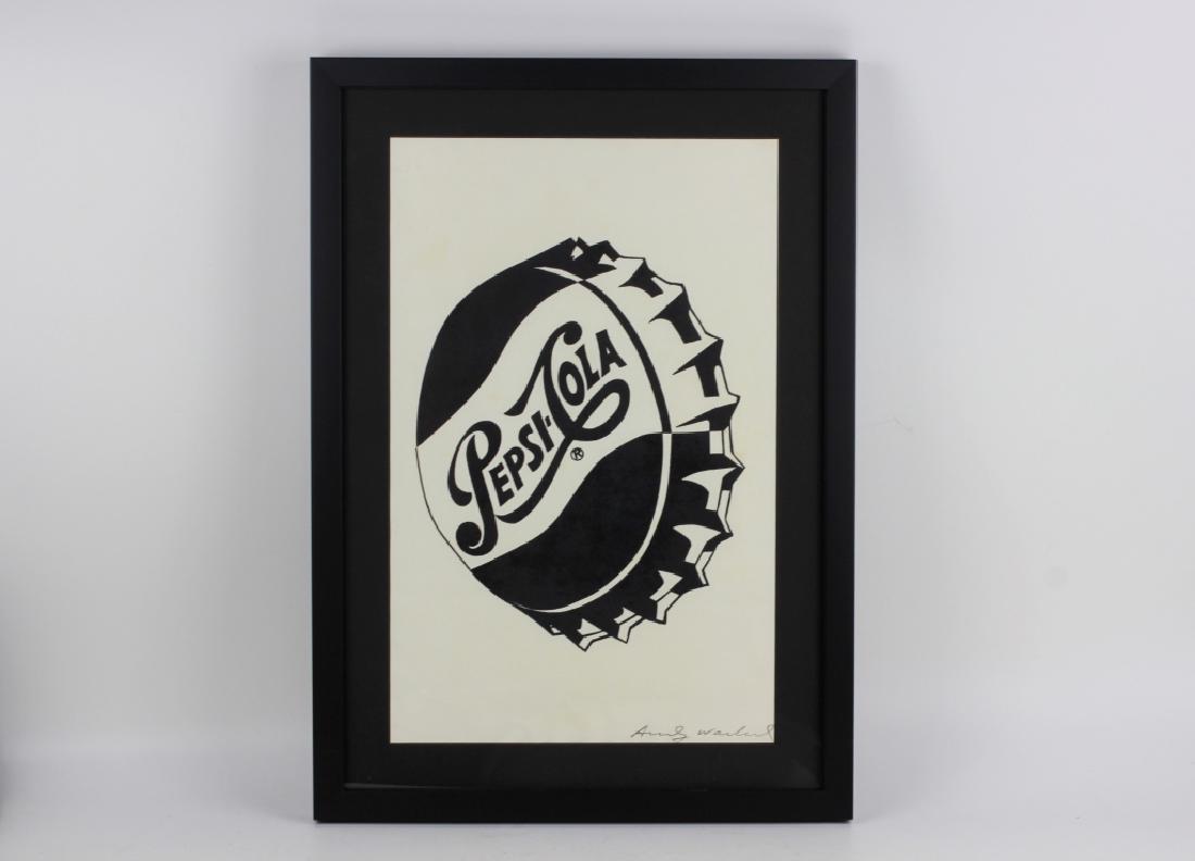 Pepsi Cola Andy Warhol Print (1 of 4)