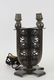 Edgar Brandt Art Deco Metal 4 Light Lamp - 3