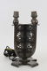 Edgar Brandt Art Deco Metal 4 Light Lamp - 8