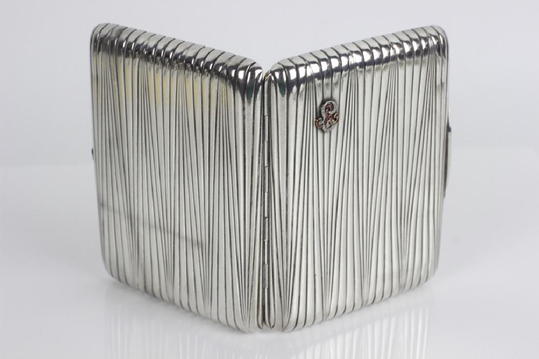 Russian Antique Silver Cigarette Box (1 of 11)