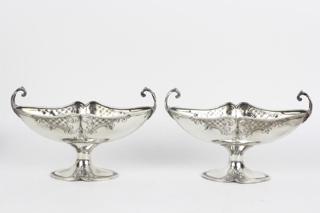 Pair of Sterling Silver Center Bowls (1 of 9)