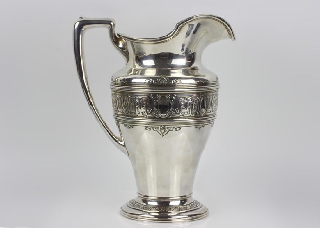 Large Sterling Silver Pitcher by Lebkuecher & Co. (1 of 10)