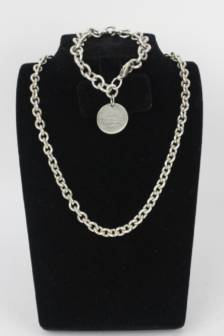 Tiffany & Co. Sterling Silver Necklace & Bracelet (1 of 7)
