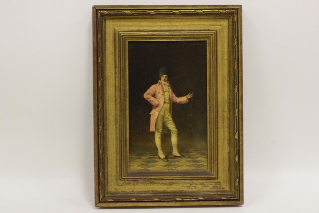 Ignaz Guagengigl (1853-1932) O/B, Small Napoleon (1 of 13)