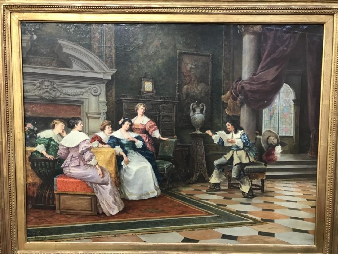 Tito Conti Italian (1842-1924), Very Large O/C (1 of 8)