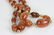 18k Gold & Amber Beaded Necklace - 4