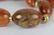 18k Gold & Amber Beaded Necklace - 8