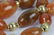 18k Gold & Amber Beaded Necklace - 9