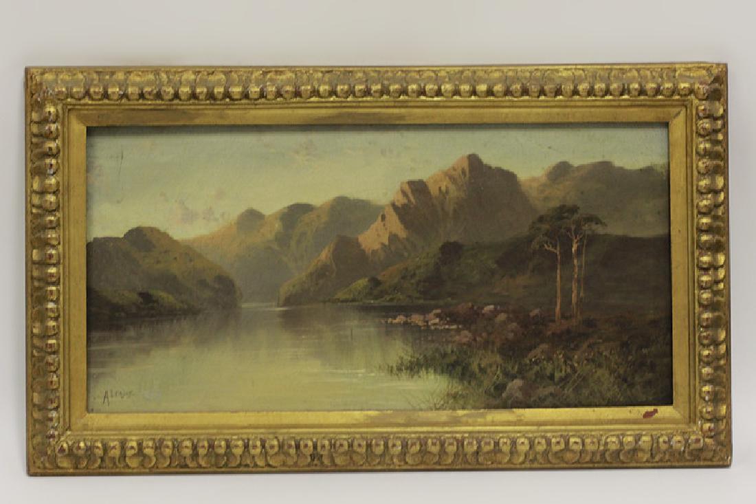 A. Leslie (British or Scottish,19/20thC) O/C (1 of 5)