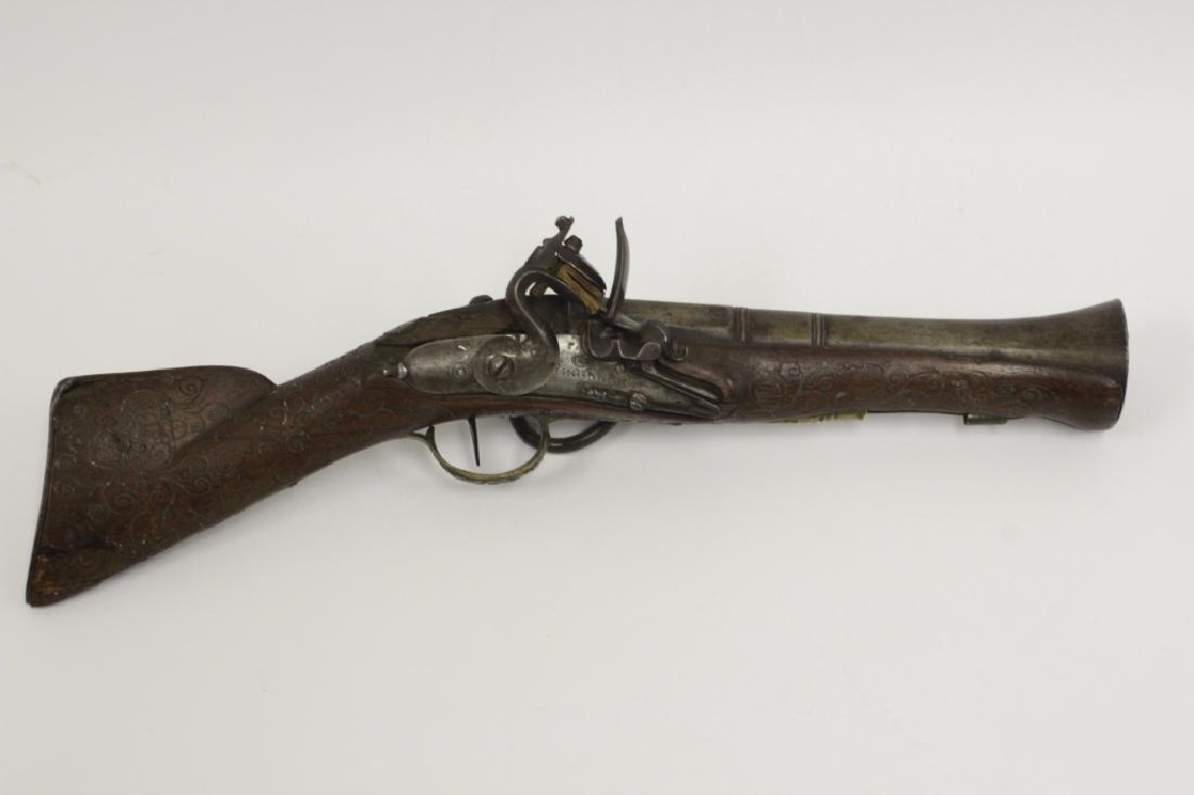 17-18C Ottoman Empire Flintlock Blunderbuss (1 of 5)
