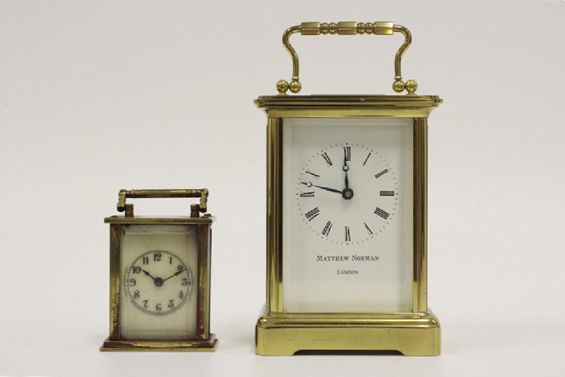 Matthew Norman Bronze Carriage Clock (1 of 5)