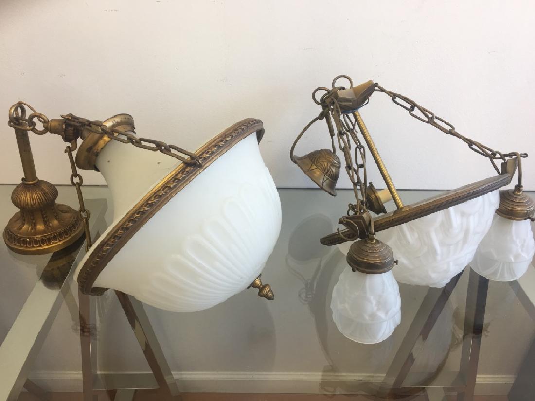 2 Ceiling Lamps: 2 Ceiling Lamps.