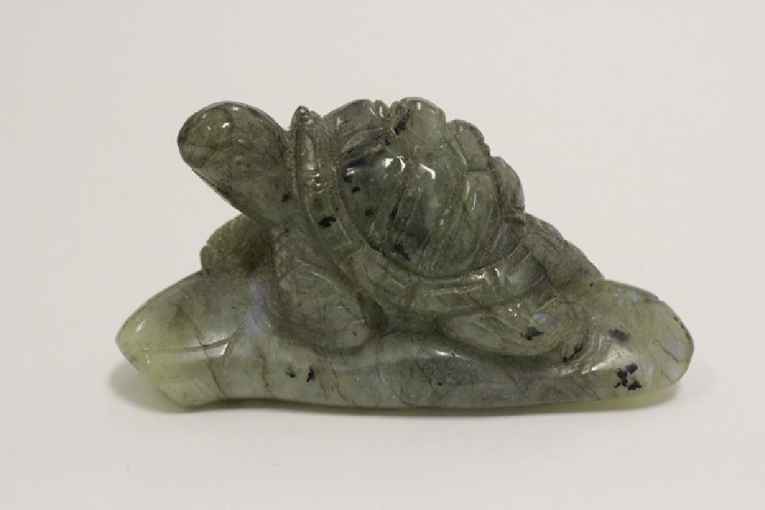 Jade Carved Chinese Turtle (1 of 4)
