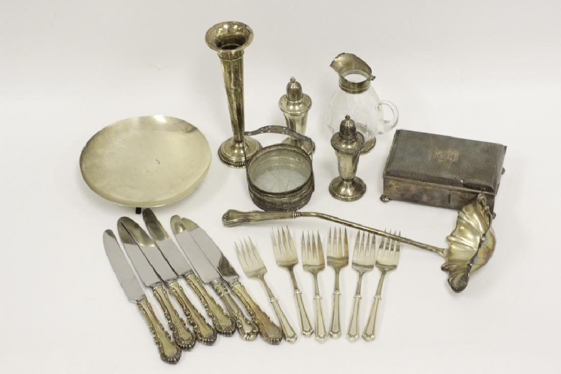 Large Lot of Silver Items Including (1 of 9)