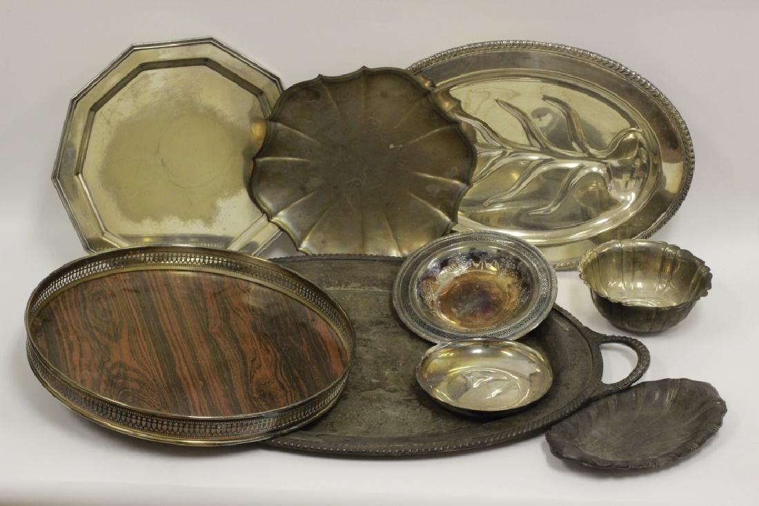 9pc Large Lot of Silver Plated Items (1 of 5)