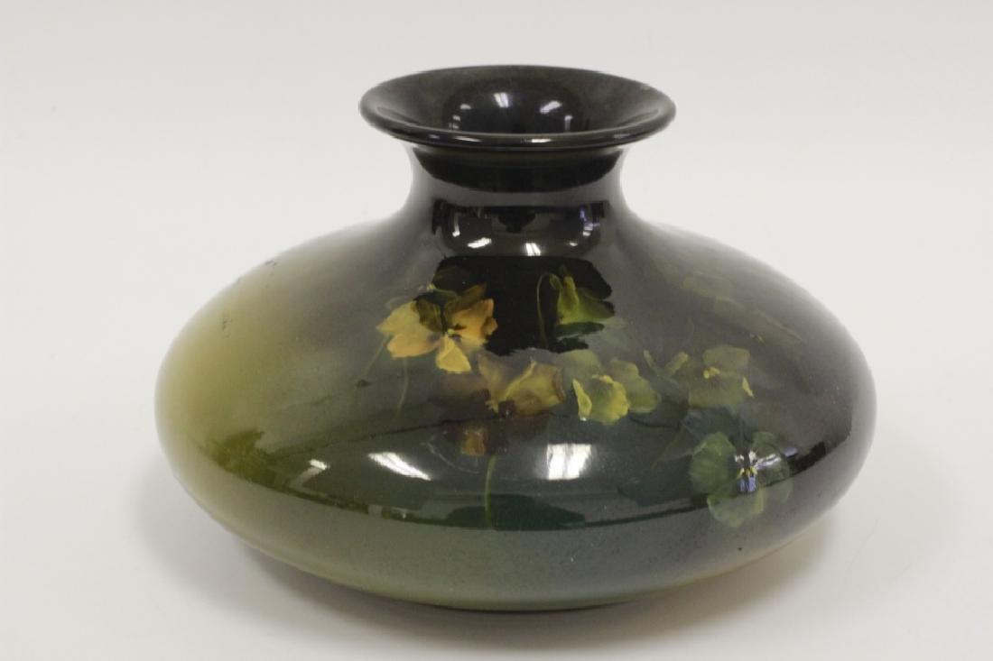 19thc Rookwood Ceramic Pottery Painted Vase (1 of 4)