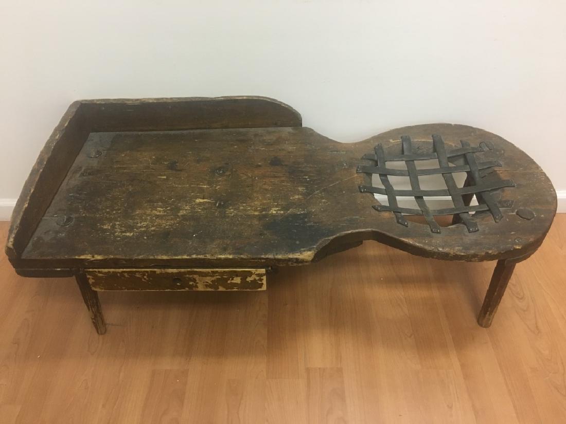 Antique Cobblers Wood Bench (1 of 4)