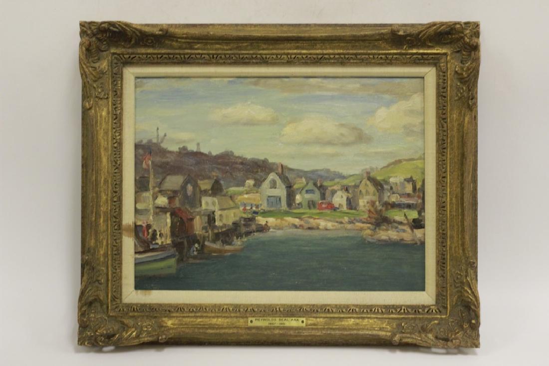 Reynolds Beal 1867-1951, American. Oil on Board (1 of 7)