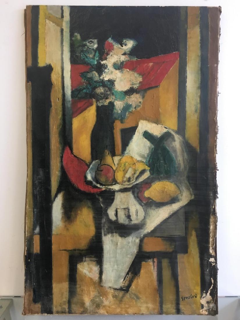 Mid Century O/C, Signed Lower Right (1 of 6)