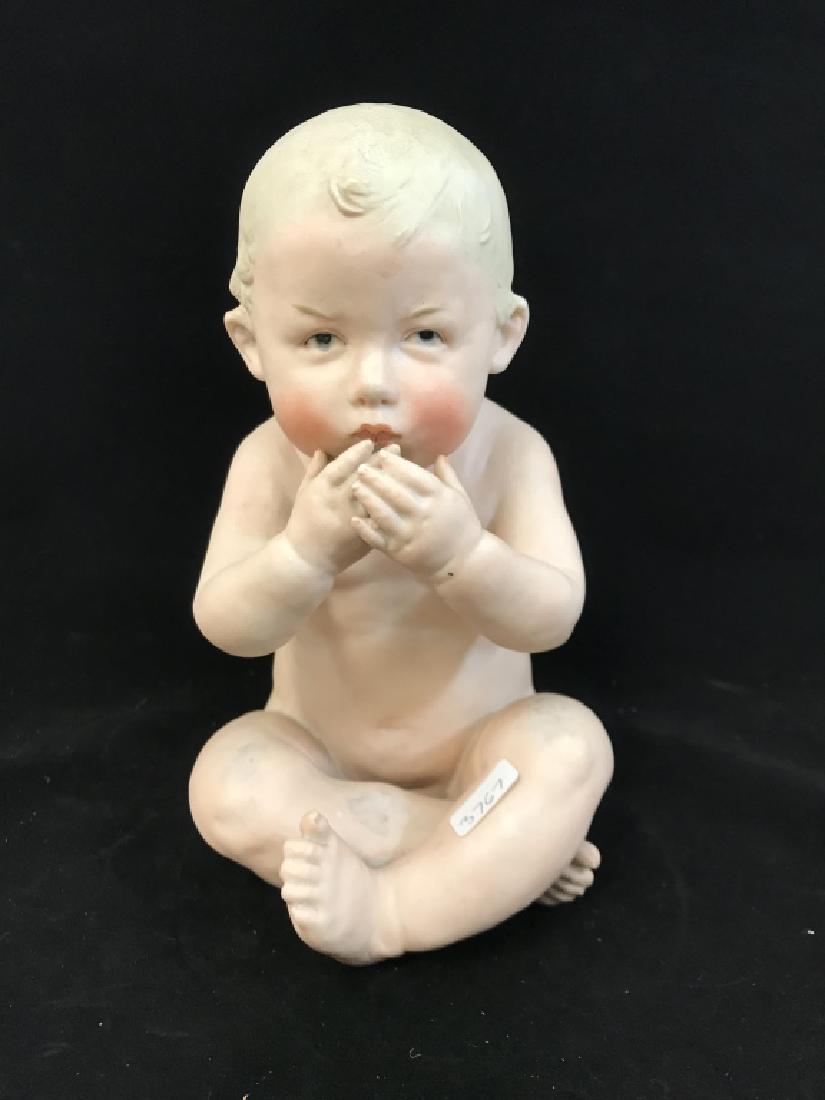 Early 20thC Large Piano Baby (1 of 5)