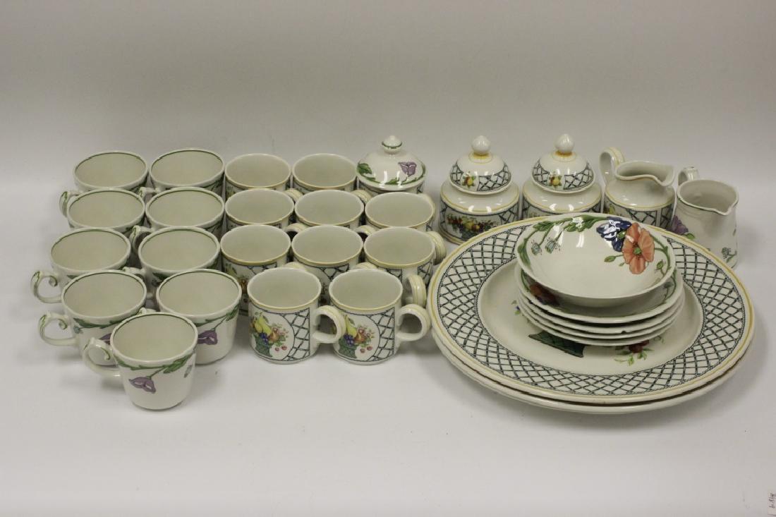 35pc Lot of Villeroy & Boch Amapala&Basket Pattern (1 of 6)