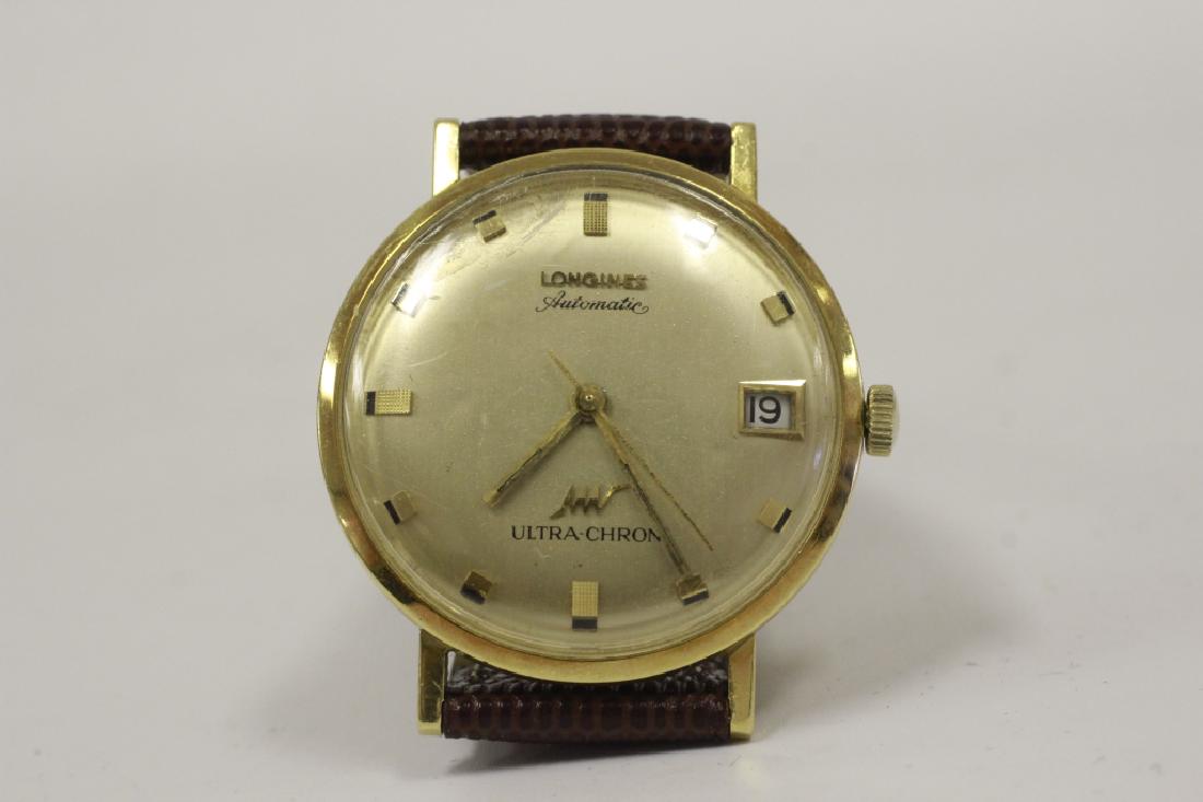 18K Gold Longines Automatic Men's Ultra-Chron (1 of 4)